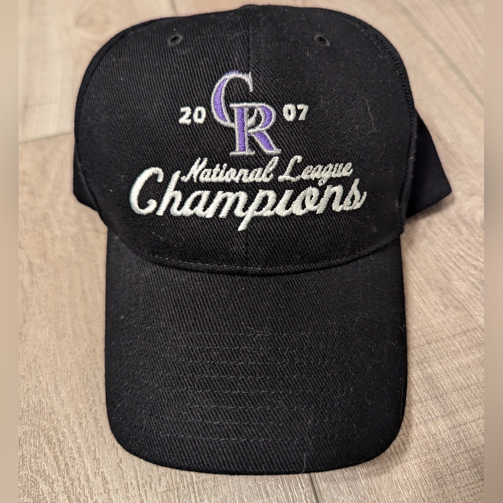 Colorado Rockies Vintage 2007 Championship Hat